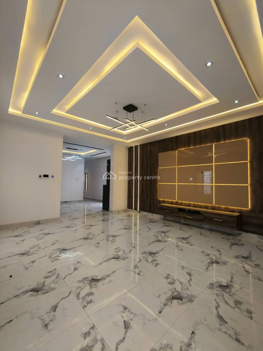 Brand New 5 Bedroom Fully Detached Duplex with Bq, Chevron Drive, Lekki, Lagos, Detached Duplex for Sale
