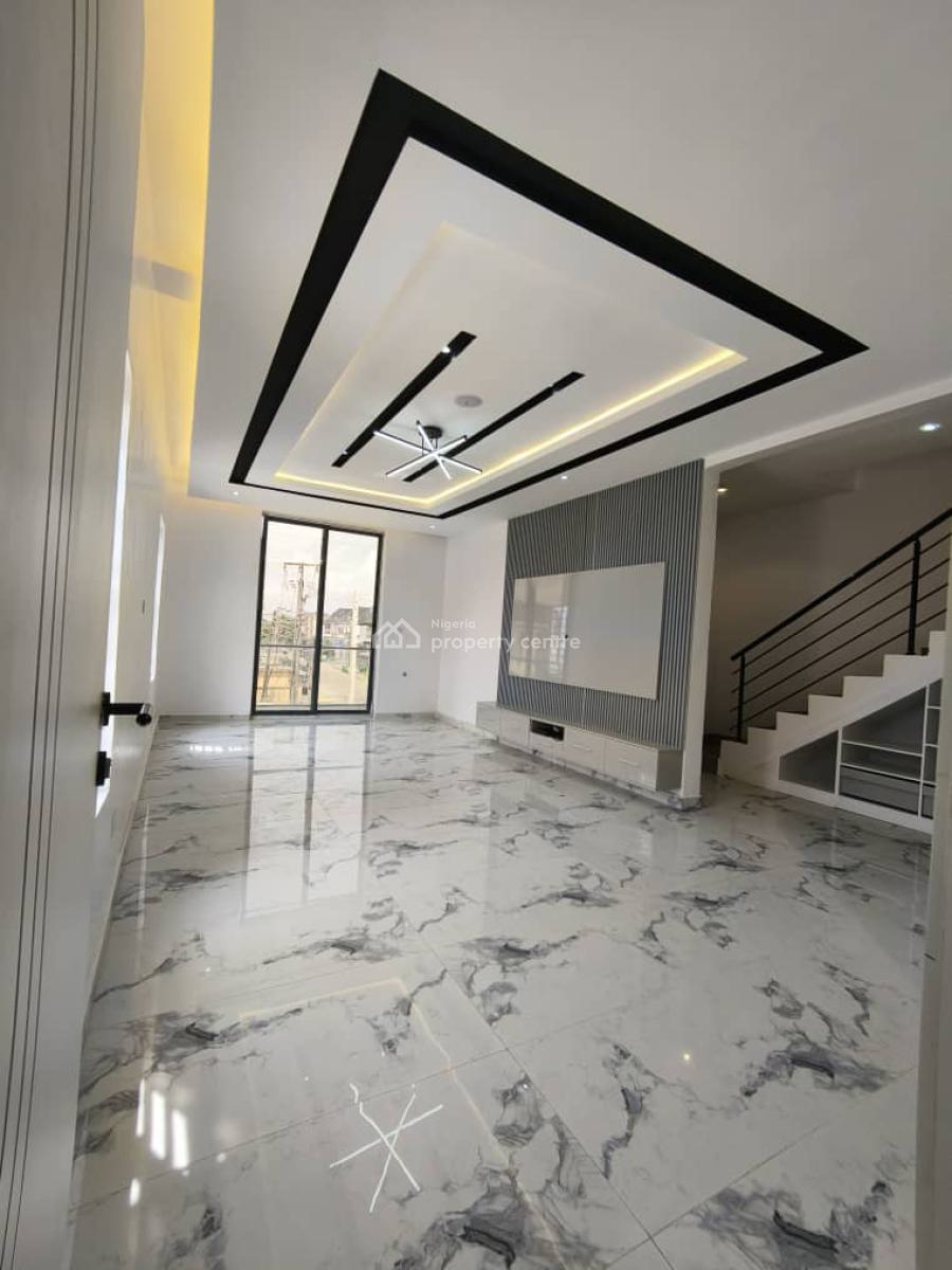 Brand New 5 Bedroom Fully Detached Duplex with Bq, Chevron Drive, Lekki, Lagos, Detached Duplex for Sale