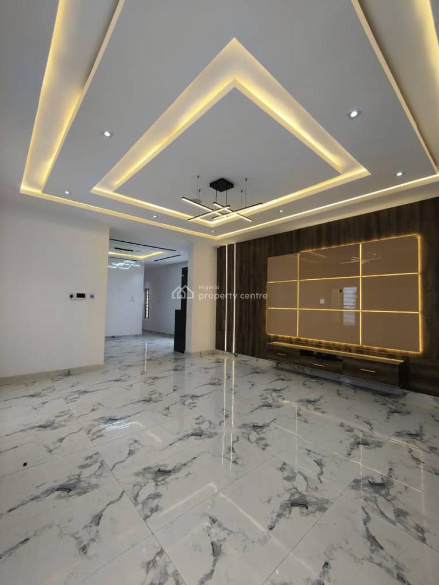 Brand New 5 Bedroom Fully Detached Duplex with Bq, Chevron Drive, Lekki, Lagos, Detached Duplex for Sale