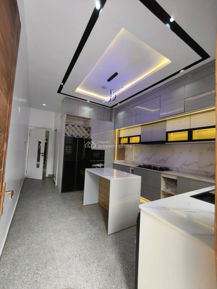Brand New 5 Bedroom Fully Detached Duplex with Bq, Chevron Drive, Lekki, Lagos, Detached Duplex for Sale