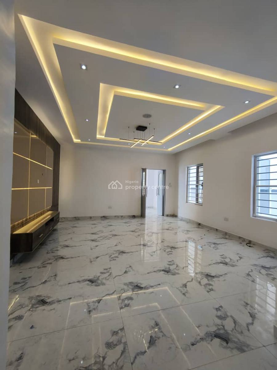Brand New 5 Bedroom Fully Detached Duplex with Bq, Chevron Drive, Lekki, Lagos, Detached Duplex for Sale