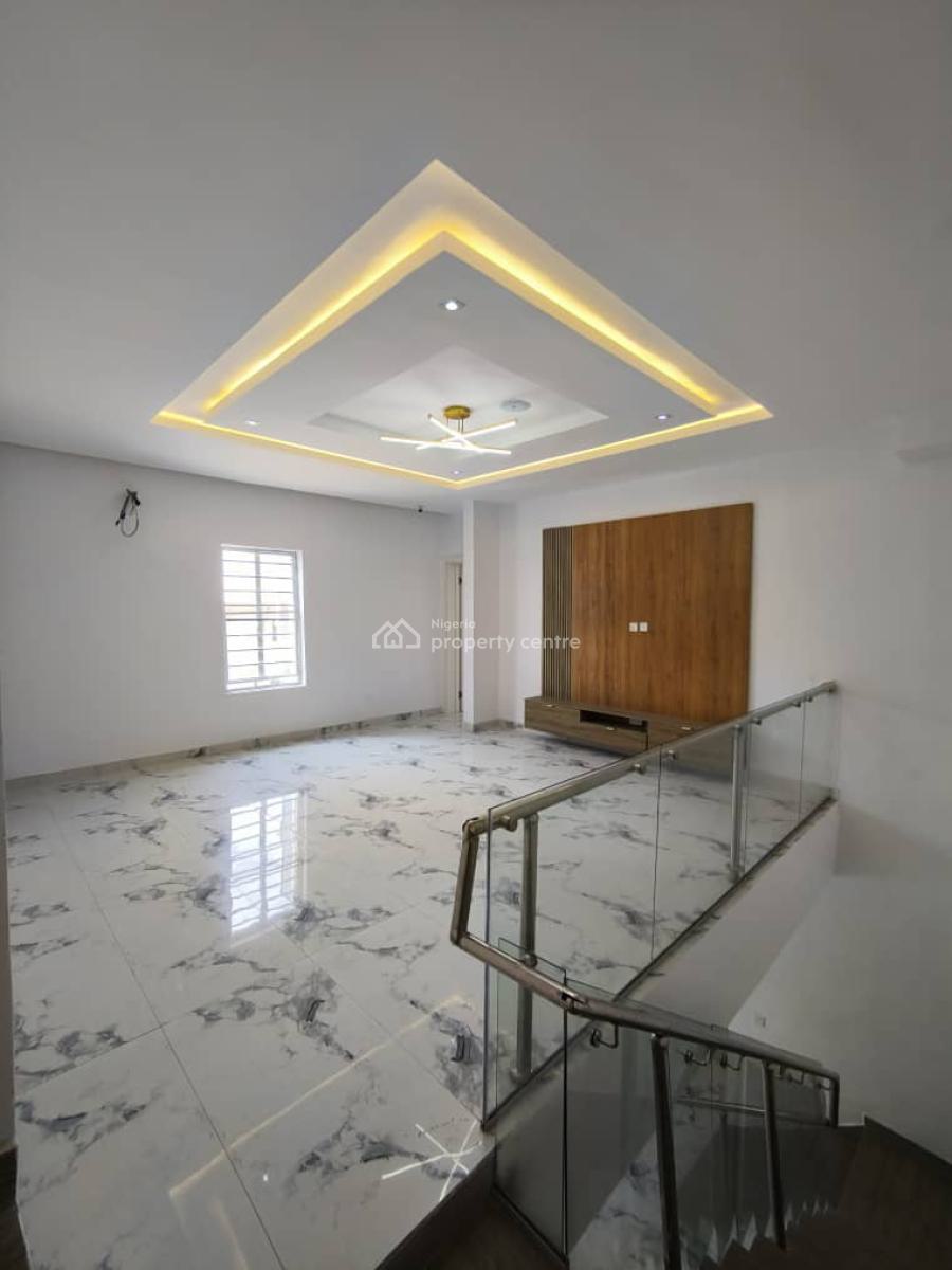 Brand New 5 Bedroom Fully Detached Duplex with Bq, Chevron Drive, Lekki, Lagos, Detached Duplex for Sale