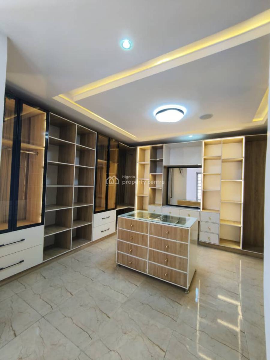 Brand New 5 Bedroom Fully Detached Duplex with Bq, Chevron Drive, Lekki, Lagos, Detached Duplex for Sale