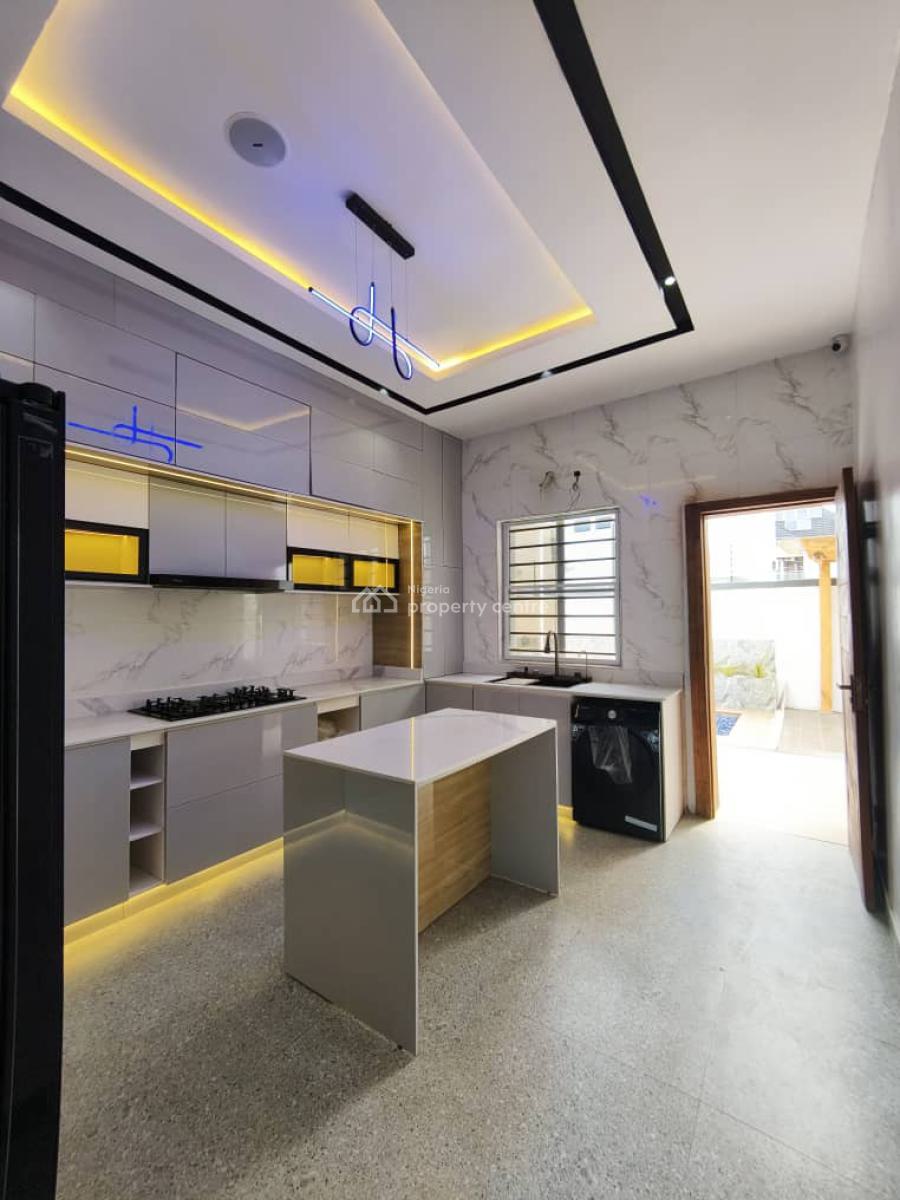 Brand New 5 Bedroom Fully Detached Duplex with Bq, Chevron Drive, Lekki, Lagos, Detached Duplex for Sale