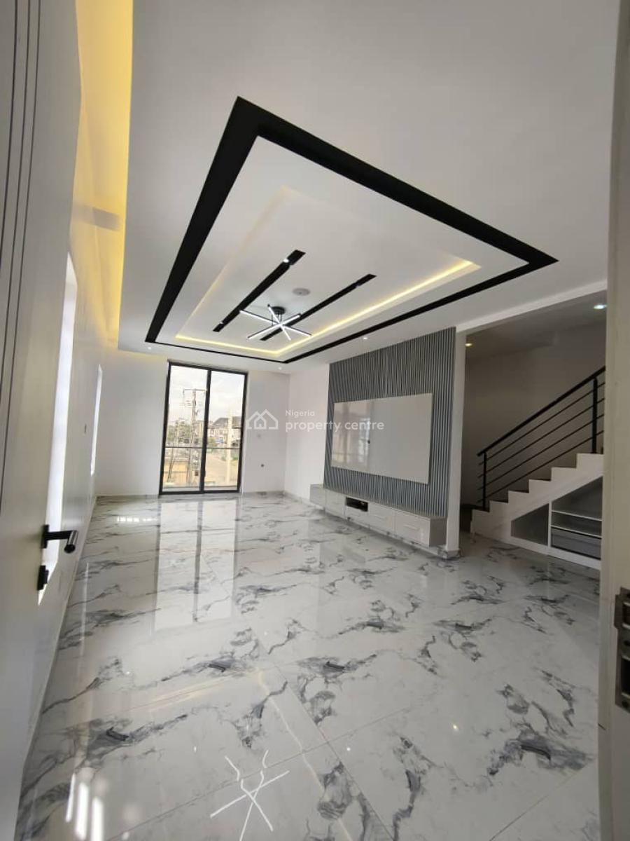 Brand New 5 Bedroom Fully Detached Duplex with Bq, Chevron Drive, Lekki, Lagos, Detached Duplex for Sale