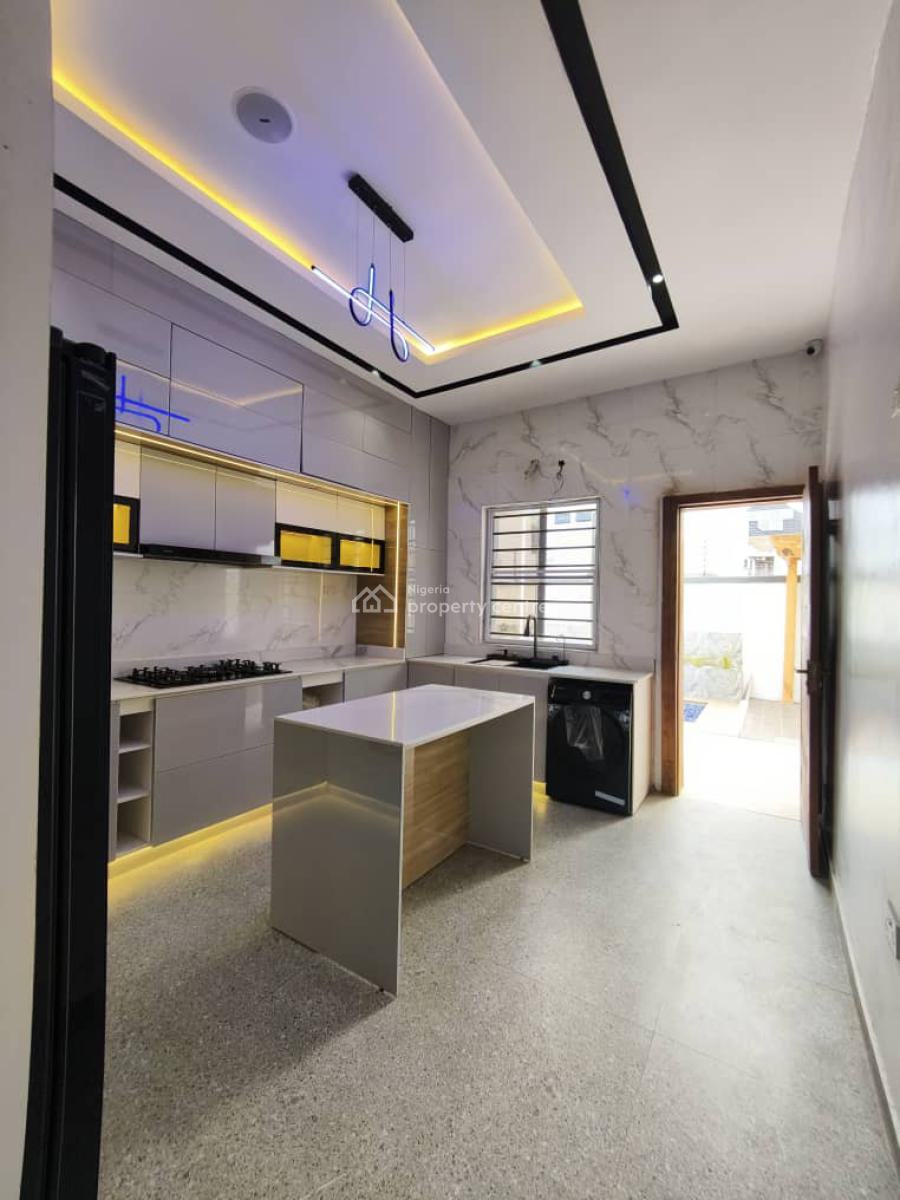 Brand New 5 Bedroom Fully Detached Duplex with Bq, Chevron Drive, Lekki, Lagos, Detached Duplex for Sale