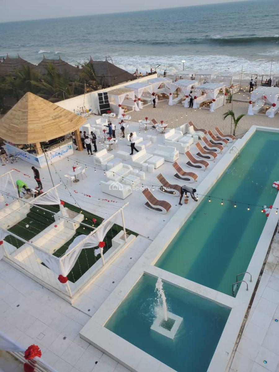 a Fully Functional Private Beach Resort, Along Coaster High Way, Ajah, Lagos, Hotel / Guest House for Sale