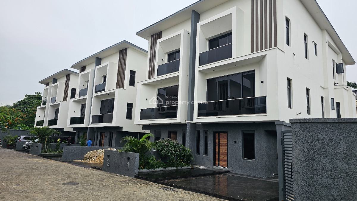 Superbly Finished Four (4) Bedroom Semi Detached House with Pool & Bq, Ikeja Gra, Ikeja, Lagos, Semi-detached Duplex for Sale