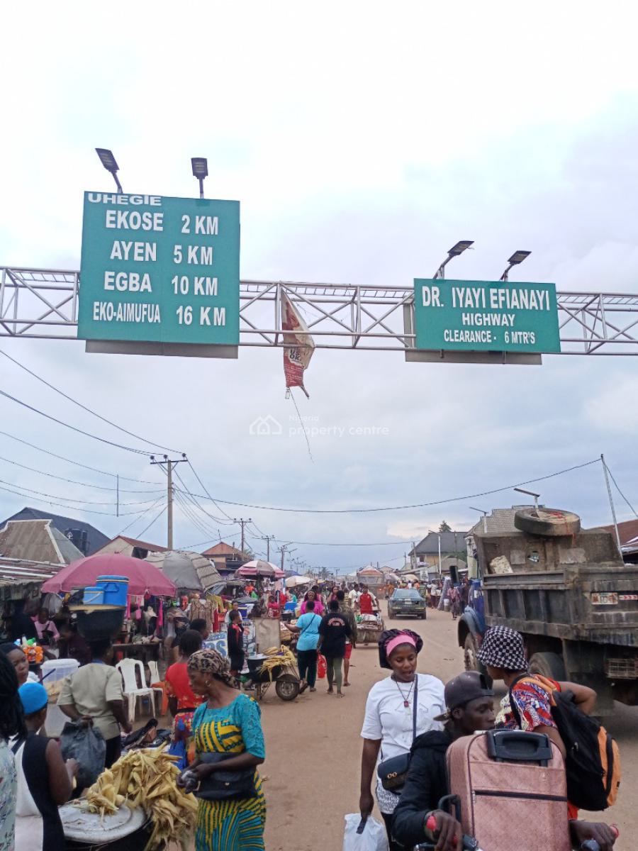 Land, Egba Off Benin Auchi Road, Uhunmwonde, Edo, Mixed-use Land for Sale