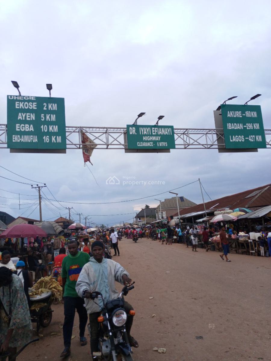 Land, Egba Off Benin Auchi Road, Uhunmwonde, Edo, Mixed-use Land for Sale