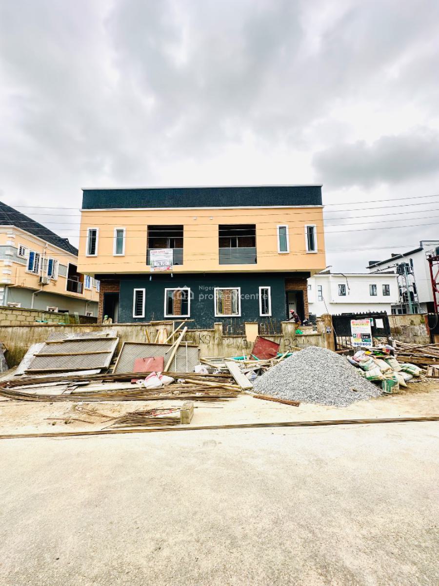 Newly Built 4 Bedroom Semi Detached Duplex with Bq, Gbagada, Lagos, Semi-detached Duplex for Sale