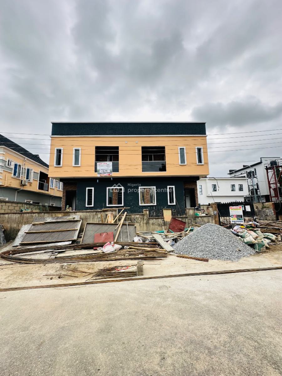 Newly Built 4 Bedroom Semi Detached Duplex with Bq, Gbagada, Lagos, Semi-detached Duplex for Sale