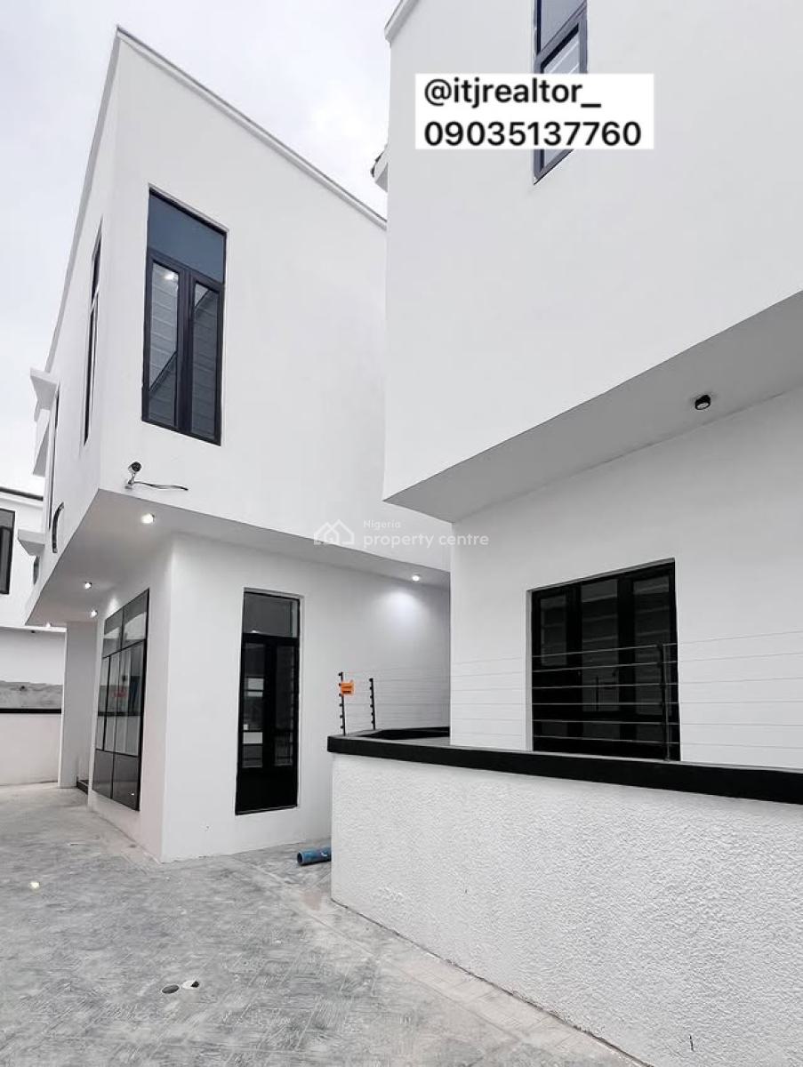 Contemporary 5 Bedroom Detached Duplex with Bq, Ajah, Lagos, House for Sale