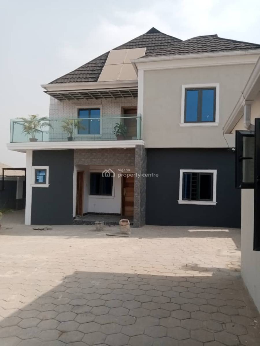 Luxury 4 Bedrooms Duplex + 2 Units Bq, Elebu, Oluyole, Oyo, Detached Duplex for Sale