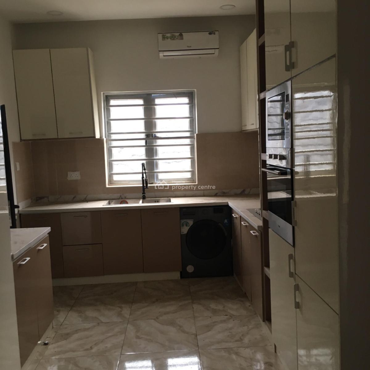 Newly Built Partly Furnished 3 Bedrooms Flat with Pool, Shonibare Estate, Maryland, Lagos, Flat / Apartment for Rent