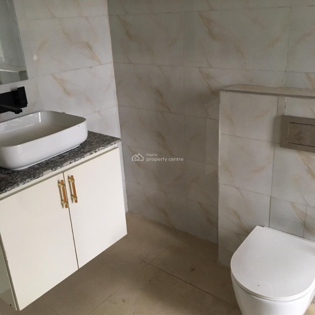 Newly Built Partly Furnished 3 Bedrooms Flat with Pool, Shonibare Estate, Maryland, Lagos, Flat / Apartment for Rent