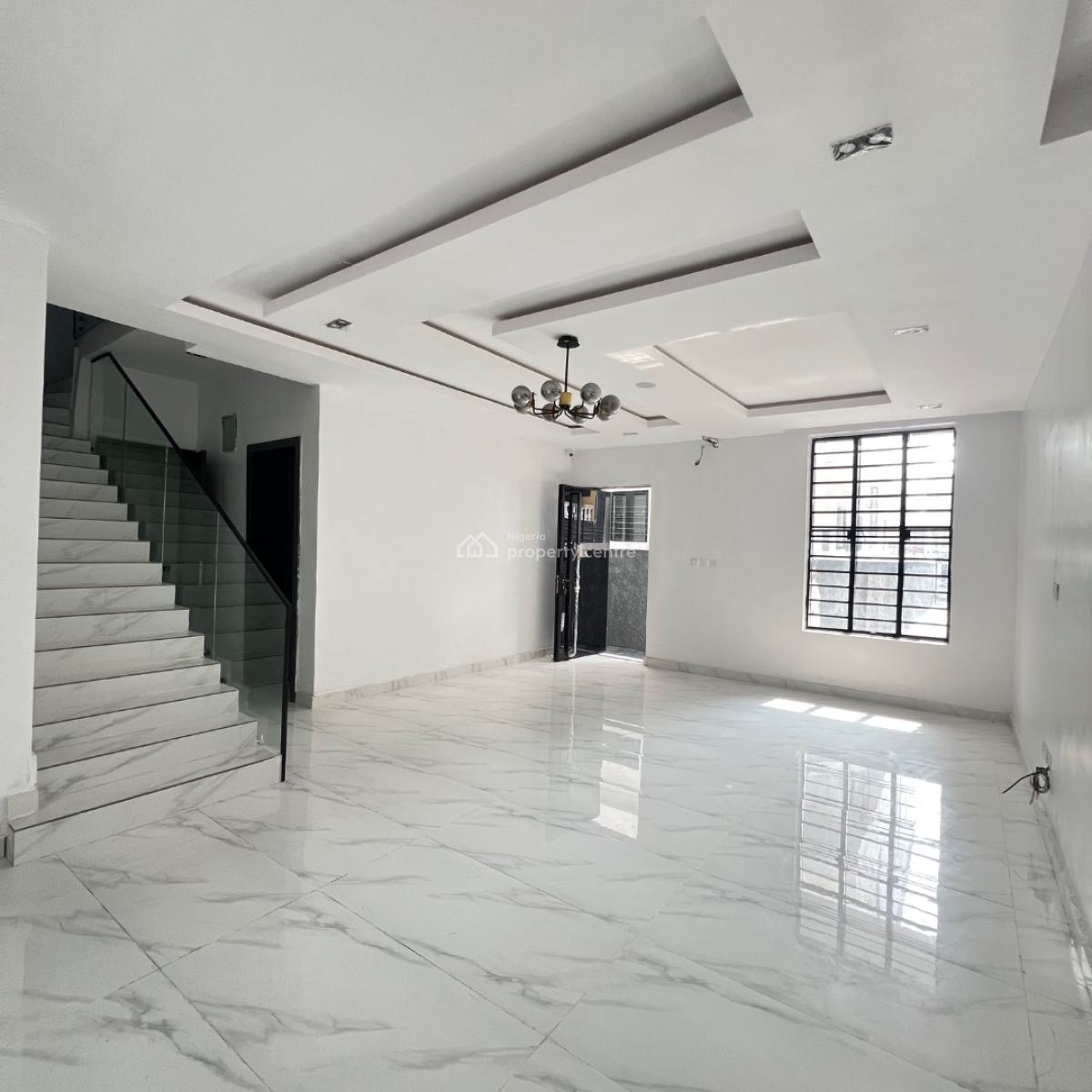 4 Bed&bq  180 Million, Agungi, Lekki, Lagos, Semi-detached Duplex for Sale