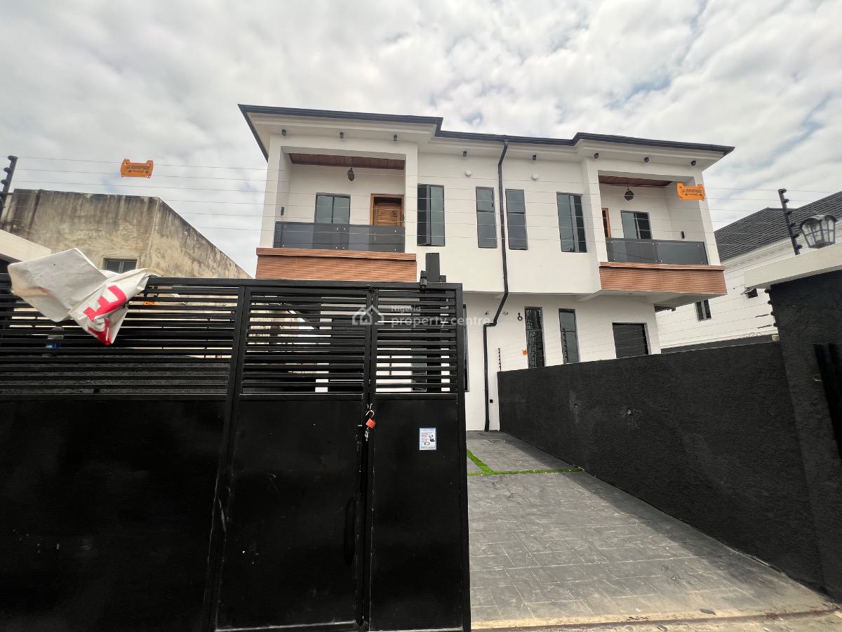 Lovely 4 Bedroom Semi Detached Duplex in an Estate, Bakare/chevron, Lekki, Lagos, Semi-detached Duplex for Sale