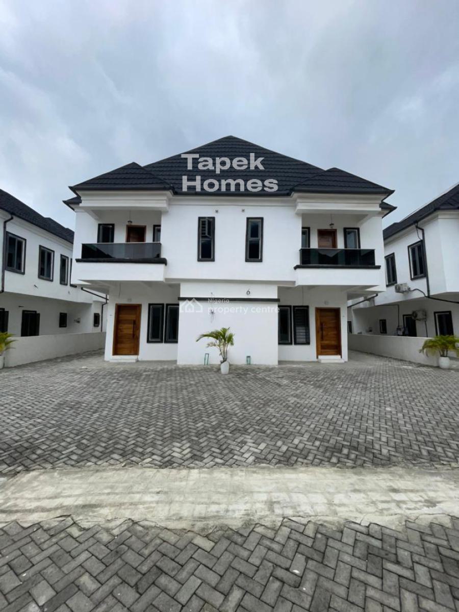 4 Bedrooms Semi-detached Duplex with Pool, Vgc, Lekki, Lagos, Semi-detached Duplex for Rent