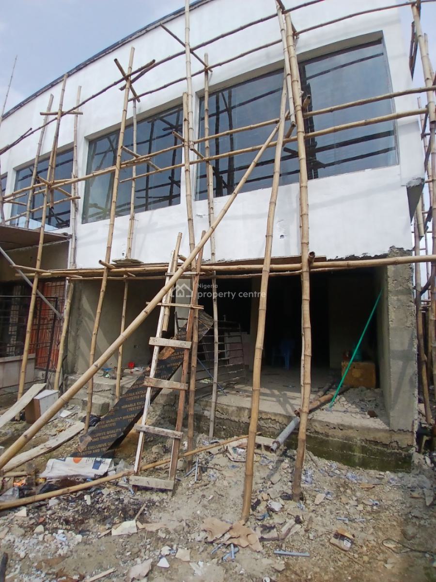 Massive Open Plan Space (up and Down Together), Along a Major Road, Ajah, Lagos, Shop for Rent