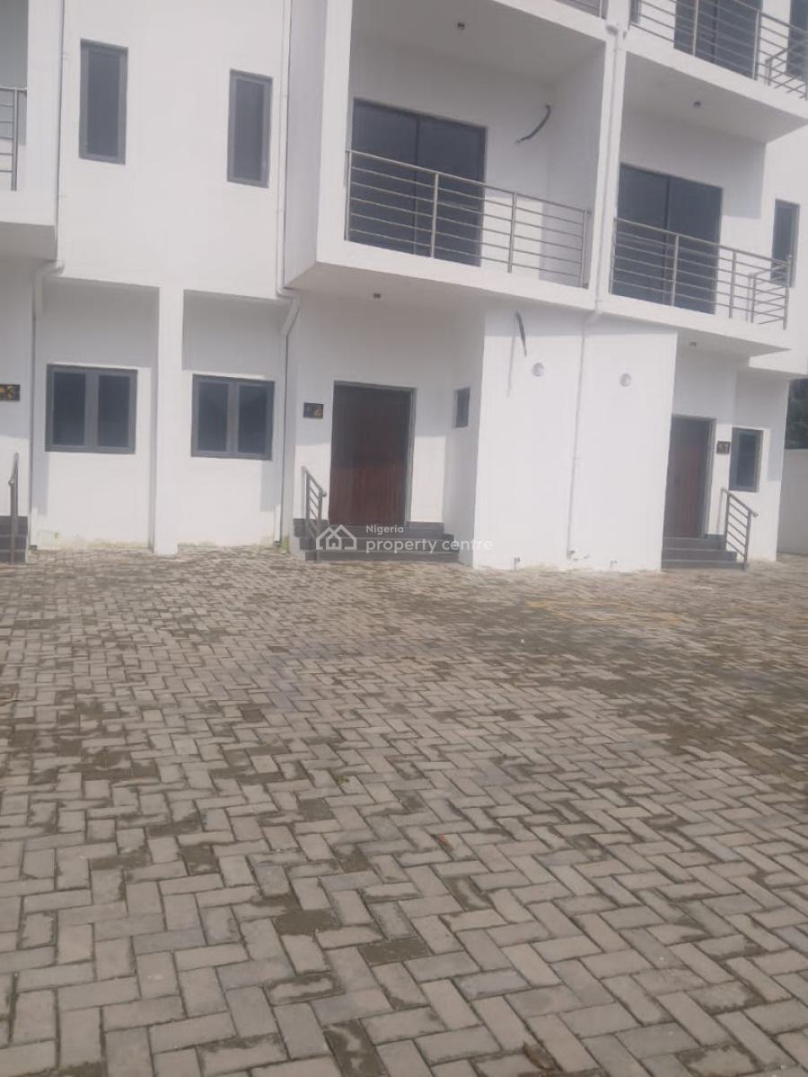 Newly Built 4-bedrooms Terrace Duplex with a Room Bq Attached, Gwarinpa, Abuja, Terraced Duplex for Rent