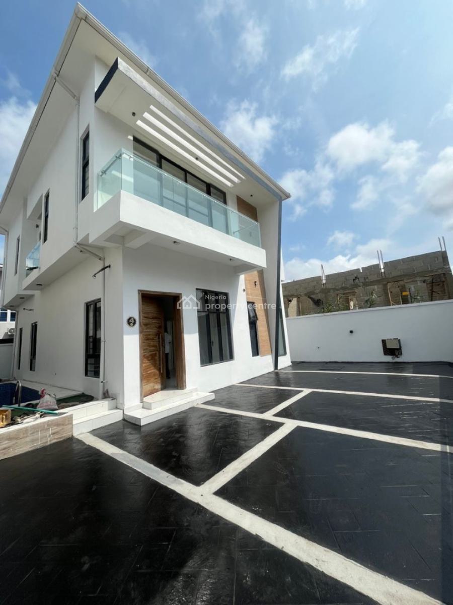 4 Bedroom Fully Detached Duplex with Pool  & Bq, Ajah, Lagos, Detached Duplex for Rent