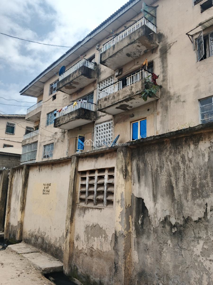 2 Units of 3 Storey Building on 2 Plots of Land Available, Alagomeji, Alagomeji, Yaba, Lagos, Block of Flats for Sale