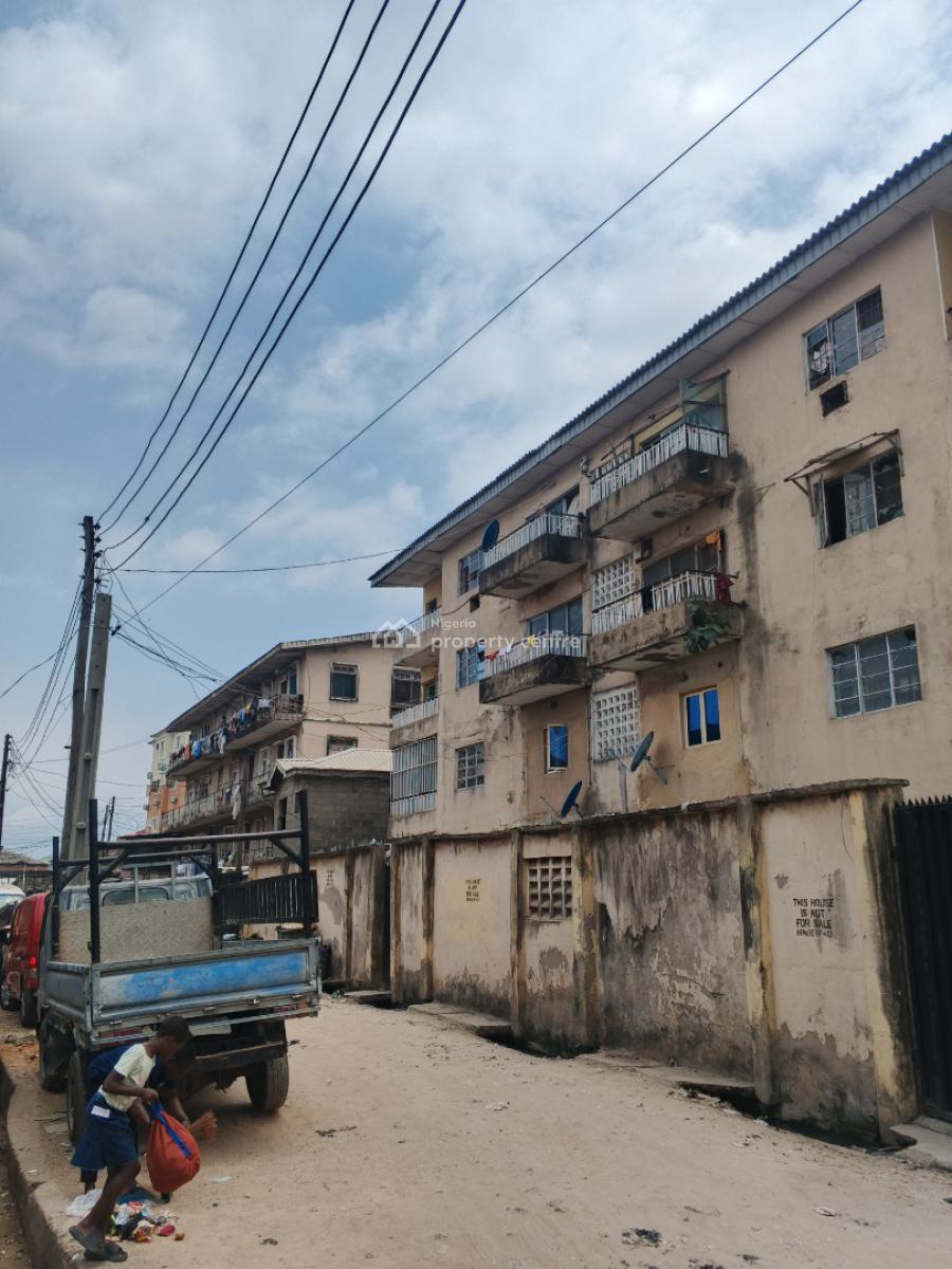 2 Units of 3 Storey Building on 2 Plots of Land Available, Alagomeji, Alagomeji, Yaba, Lagos, Block of Flats for Sale