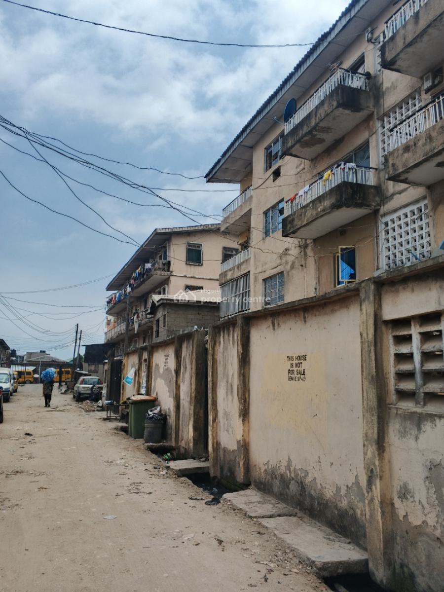 2 Units of 3 Storey Building on 2 Plots of Land Available, Alagomeji, Alagomeji, Yaba, Lagos, Block of Flats for Sale