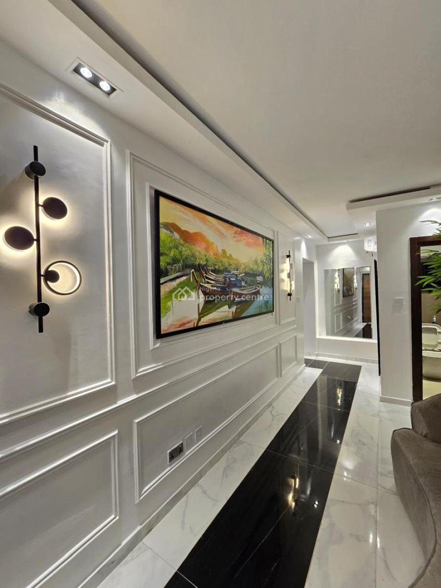 Fully Furnished 3 Bedroom Waterfront Penthouse with Private Elevator, Banana Island, Ikoyi, Lagos, Flat / Apartment for Rent