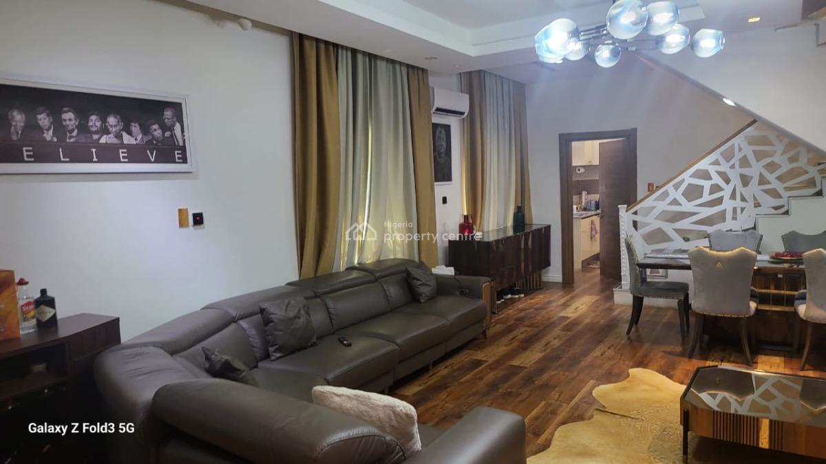 Lovely and Tastefully Fully Furnished 4 Bedroom Duplex with Bq, Katampe Tarred Accessible Roads, Katampe, Abuja, Terraced Duplex for Rent