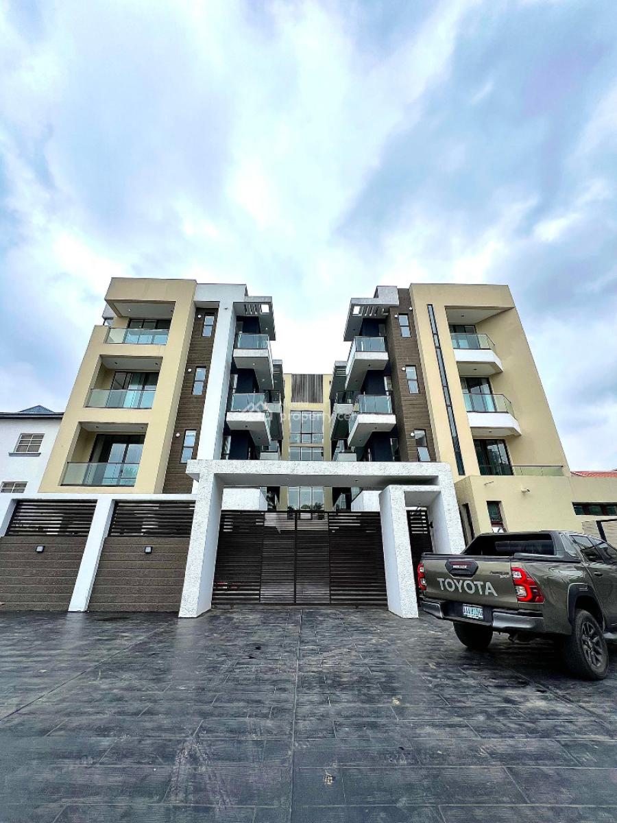 3 Bed Apartment with Bq, Gym, Elevator & Swimming Pool, Lekki Phase 1, Lekki, Lagos, Flat / Apartment for Rent