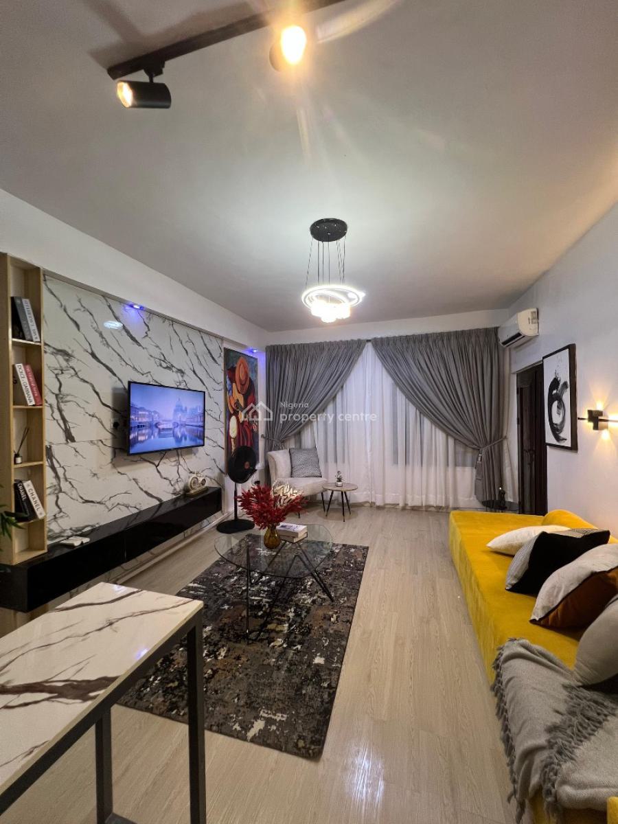 One Bedroom Apartment Chevron with Work Station, Lekki Paradise 2 Extension Chevron Alternative, Lekki Phase 2, Lekki, Lagos, Mini Flat (room and Parlour) Short Let