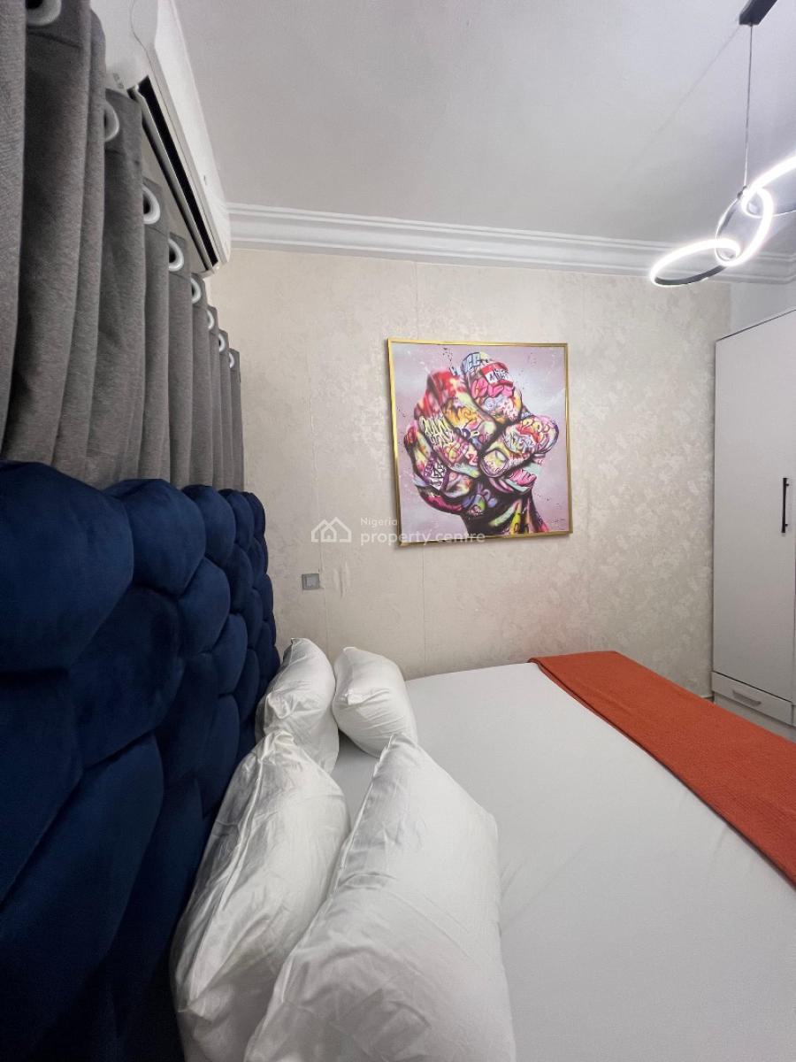 One Bedroom Apartment Chevron with Work Station, Lekki Paradise 2 Extension Chevron Alternative, Lekki Phase 2, Lekki, Lagos, Mini Flat (room and Parlour) Short Let