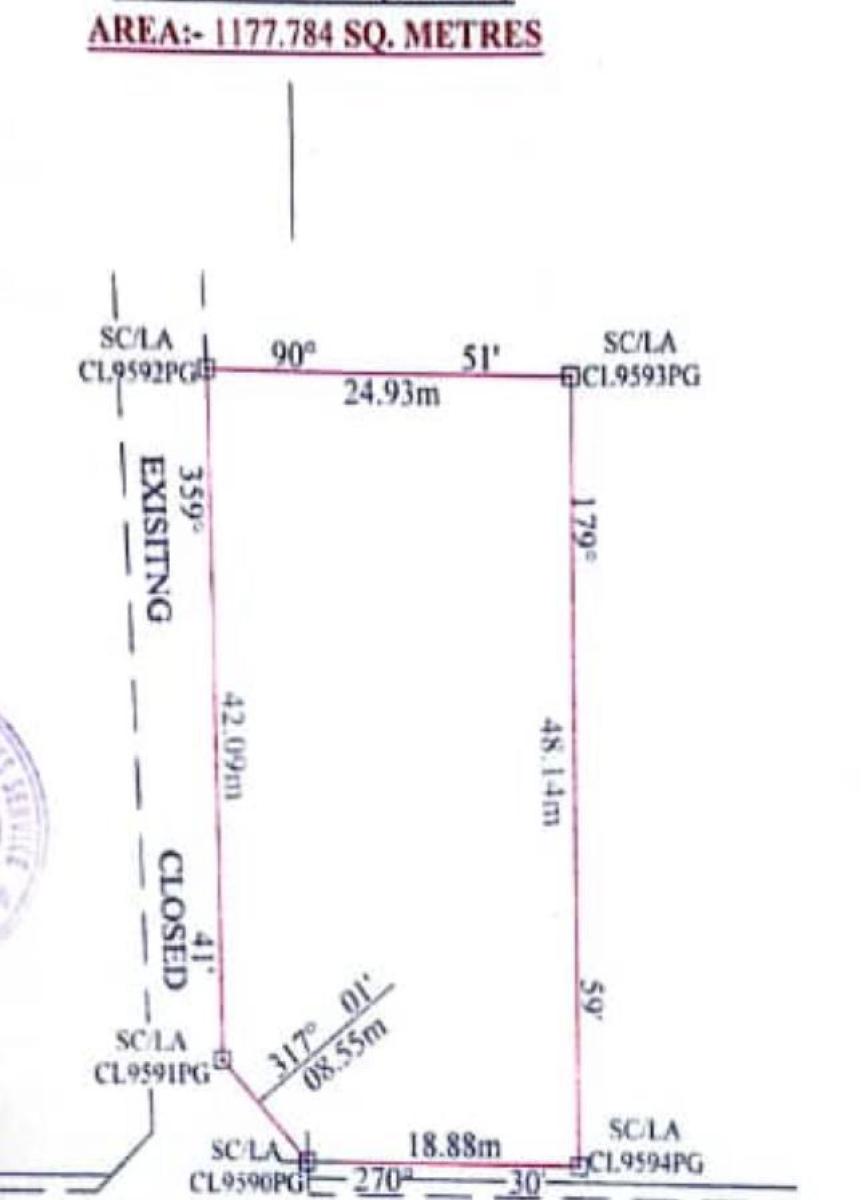 Corner Piece Bareland Measuring 1180sqms, Osapa, Osapa, Lekki, Lagos, Residential Land for Sale