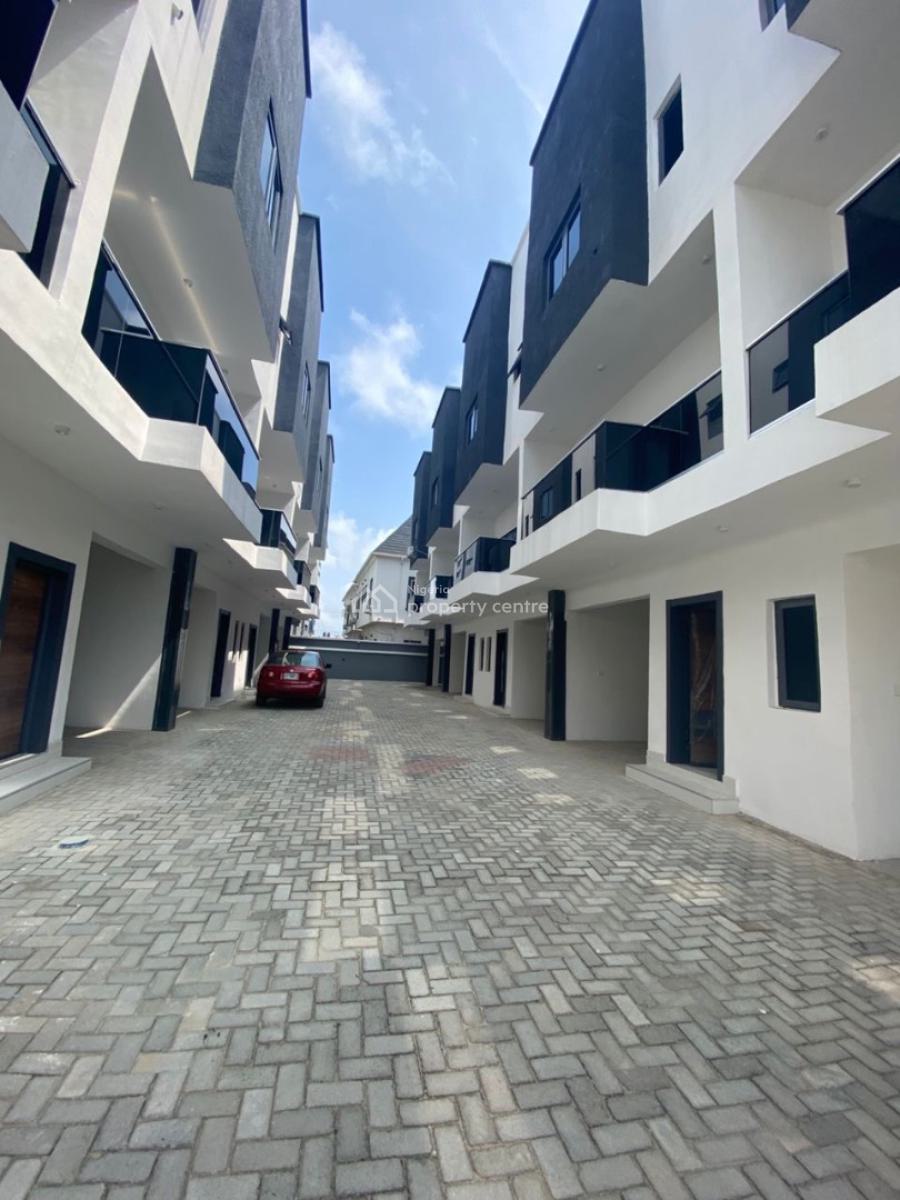 Newly Built 3 Bedroom Terrace Duplex with Bq and Anteroom, Agungi, Lekki, Lagos, Terraced Duplex for Sale