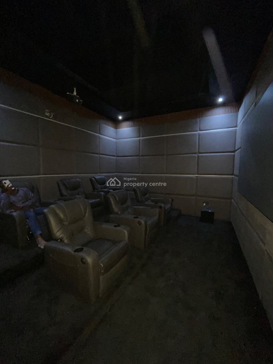Premium 6 Bedroom Fully Detached Duplex with Cinema & Swimming Pool, Chevron Drive, Lekki, Lagos, Detached Duplex for Sale
