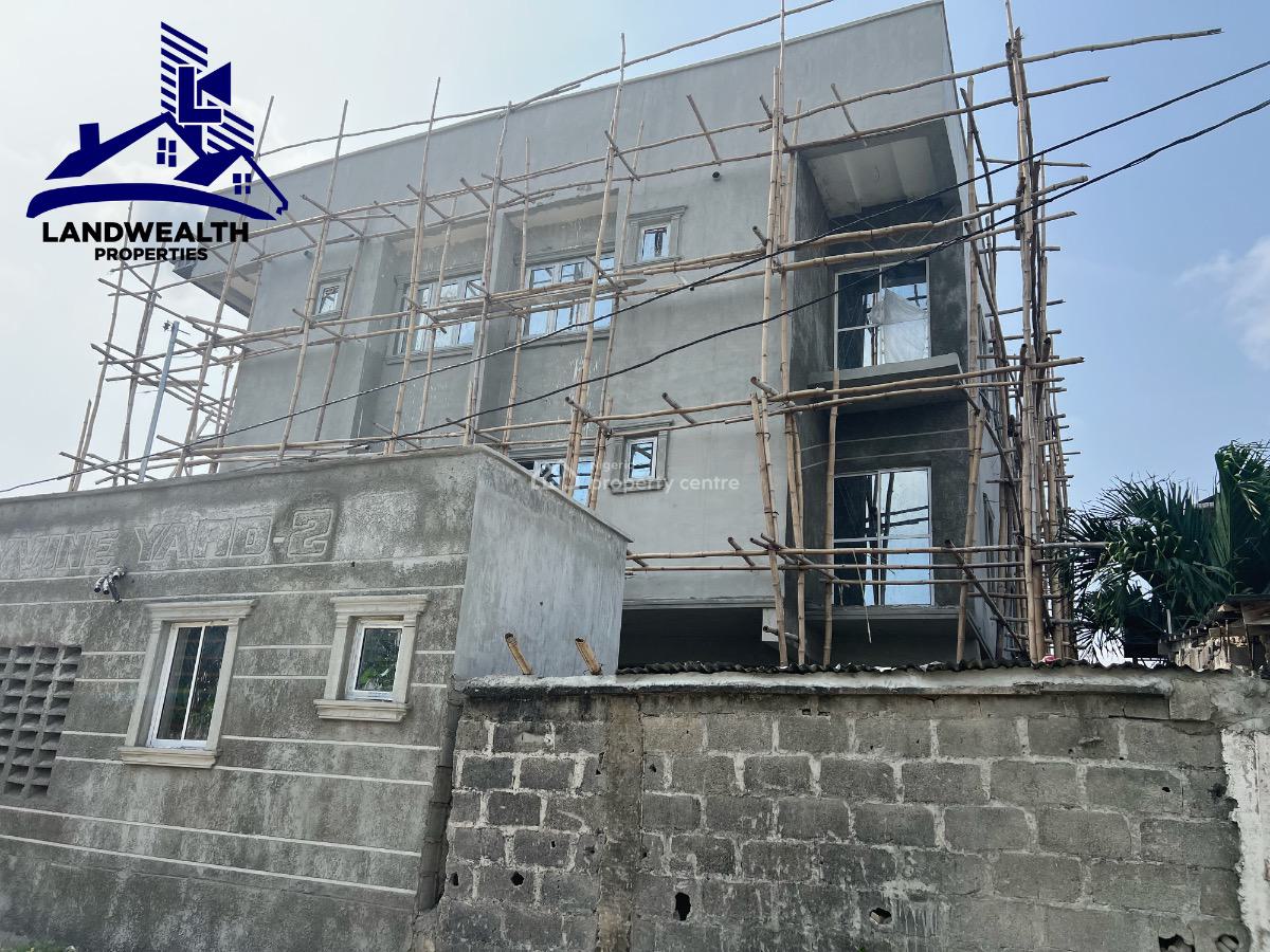 80% Completed 9 Units of 2 Bedroom Apartment Fitted Open-plan Kitchen, Secure Estate at Sangotedo Lagos, Sangotedo, Ajah, Lagos, Flat / Apartment for Sale