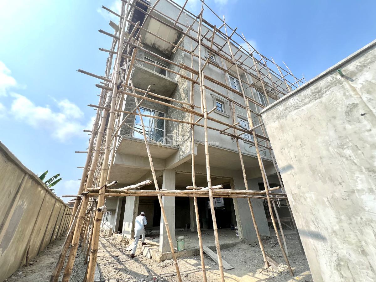 80% Completed 9 Units of 2 Bedroom Apartment Fitted Open-plan Kitchen, Secure Estate at Sangotedo Lagos, Sangotedo, Ajah, Lagos, Flat / Apartment for Sale