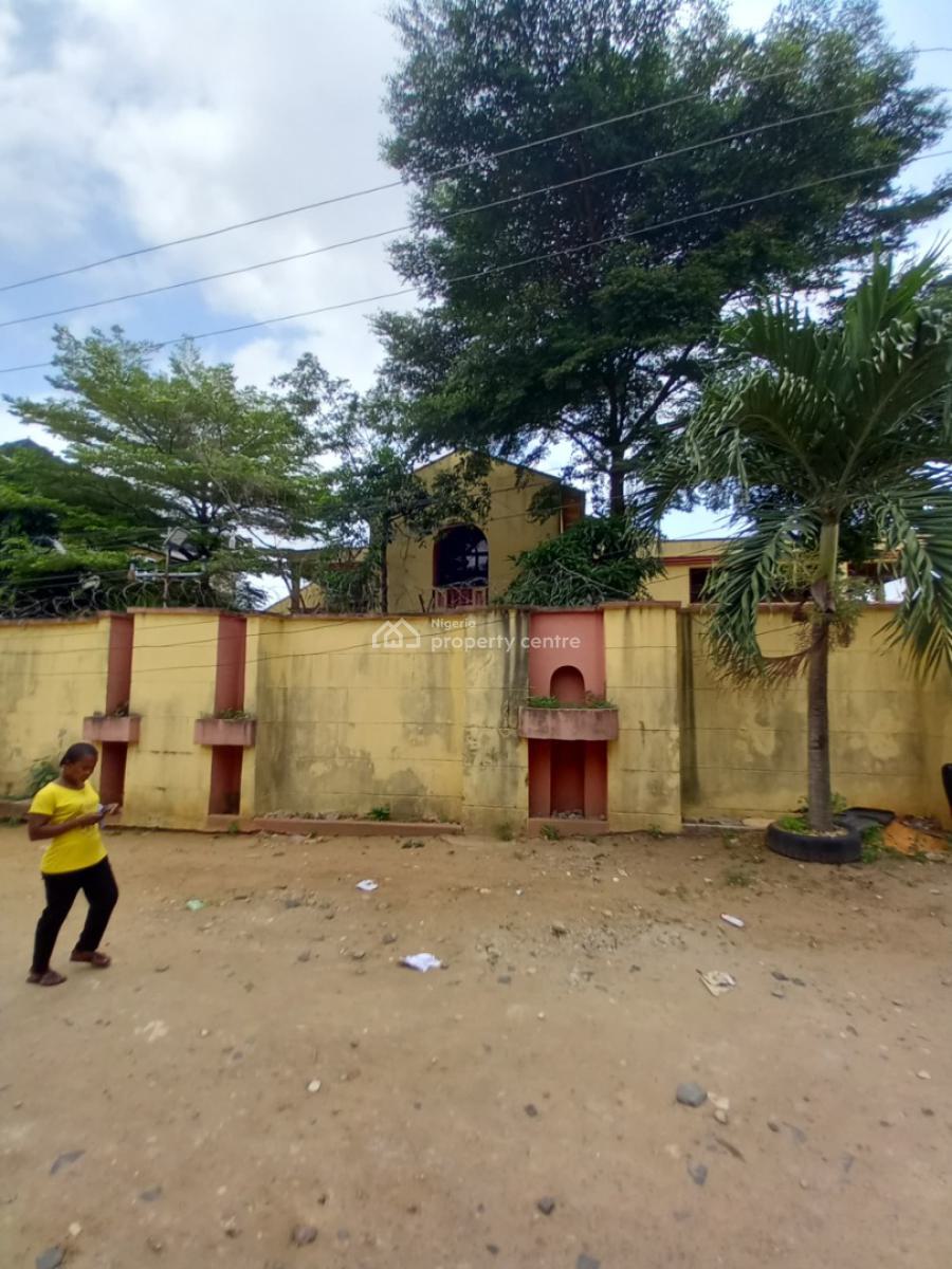 a Land with a 10 Bedroom Duplex with Units of Flats, Ilupeju, Lagos, Detached Duplex for Sale