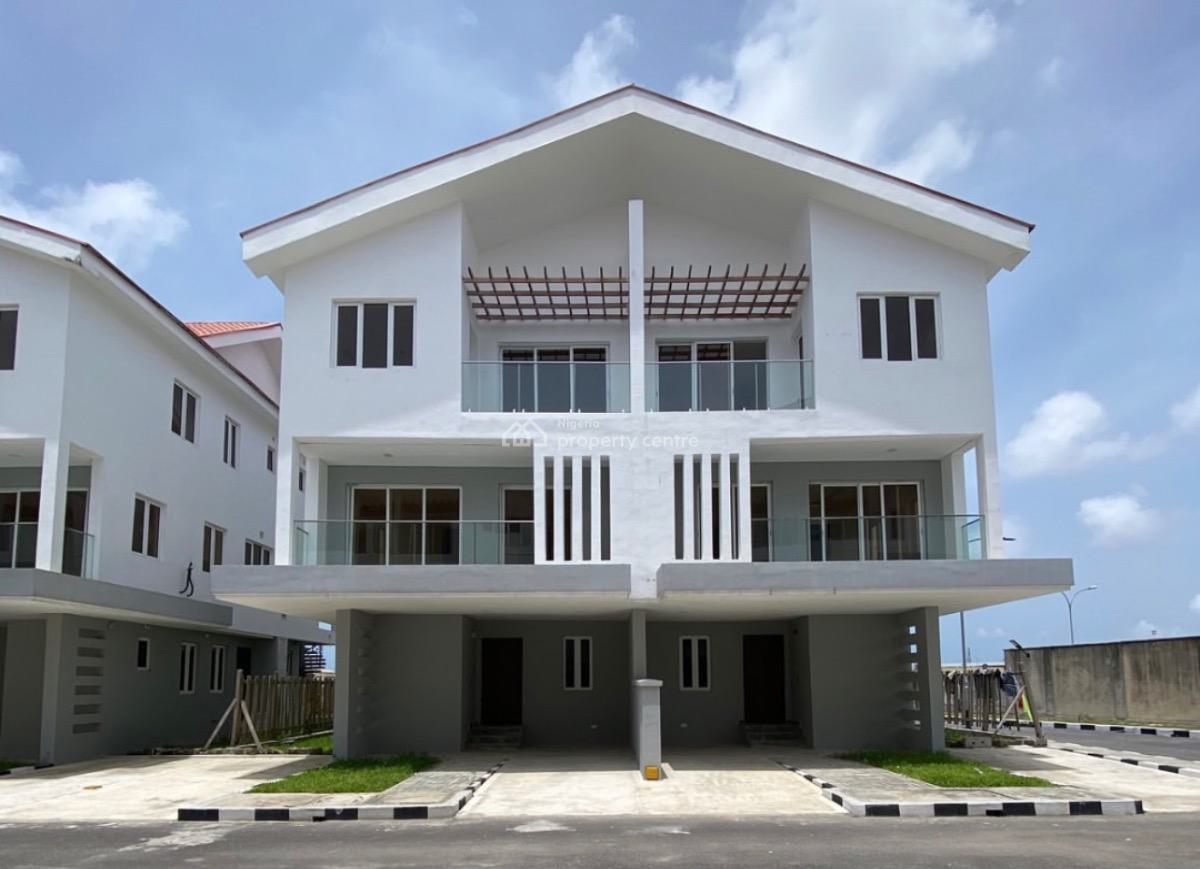 Well Built 4 Bedroom Semi Detached House Now Available, Chevron, Lekki, Lagos, Semi-detached Duplex for Rent