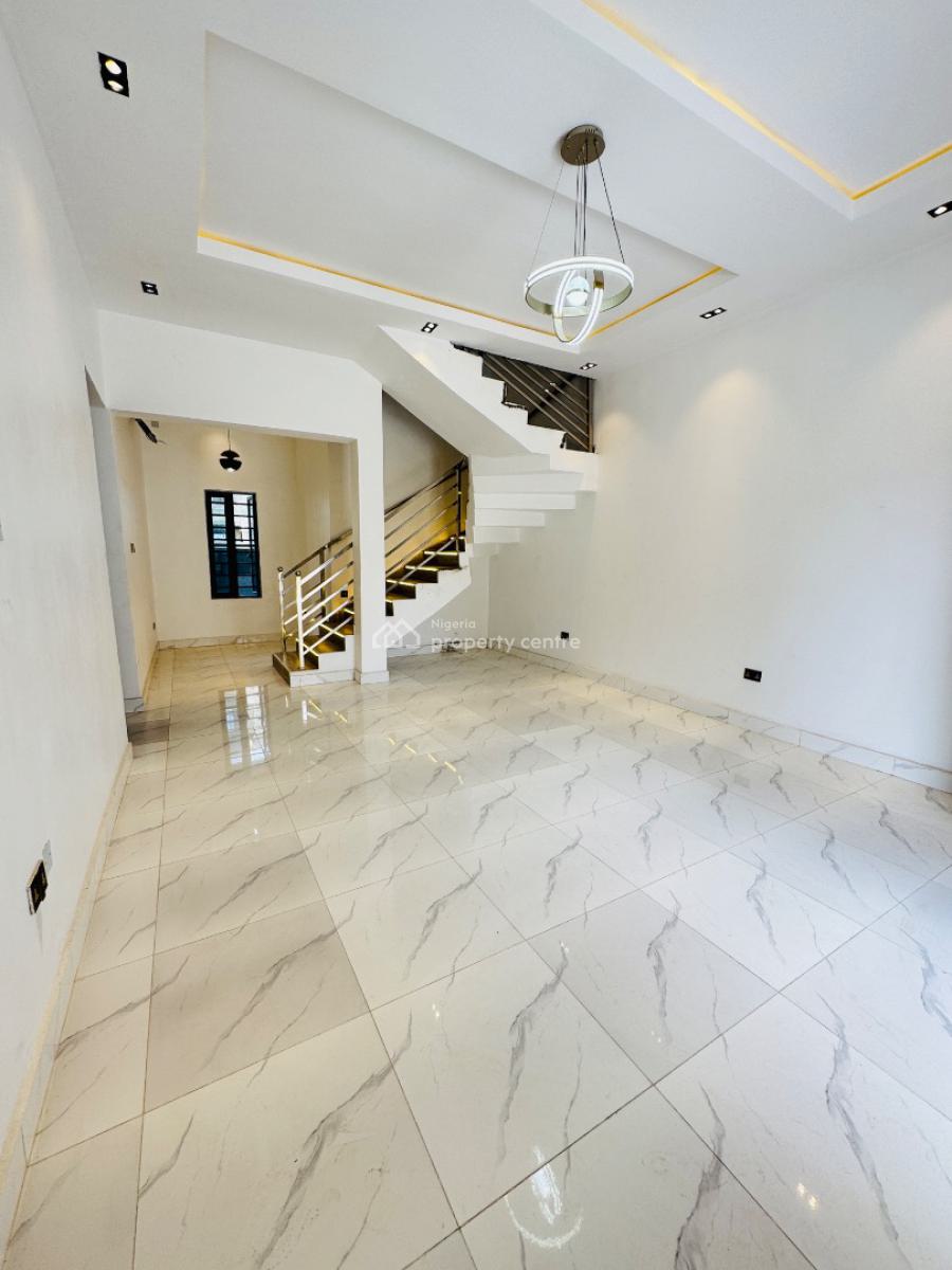 Four Bedroom Terrace House with Private Compound, Sangotedo, Ajah, Lagos, Terraced Duplex for Sale