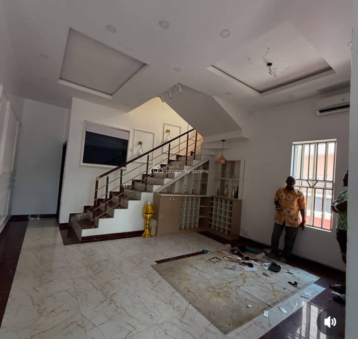 Self Serviced Luxury and Spacious 5 Bedroom House, Chevron Toll Gate, Lekki, Lagos, Detached Duplex for Rent