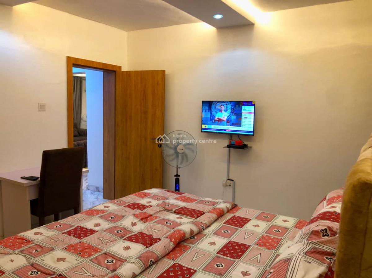 a Luxurious 3 Bedroom in an Estate, Dideolu Estate, Ogba, Ikeja, Lagos, Flat / Apartment Short Let