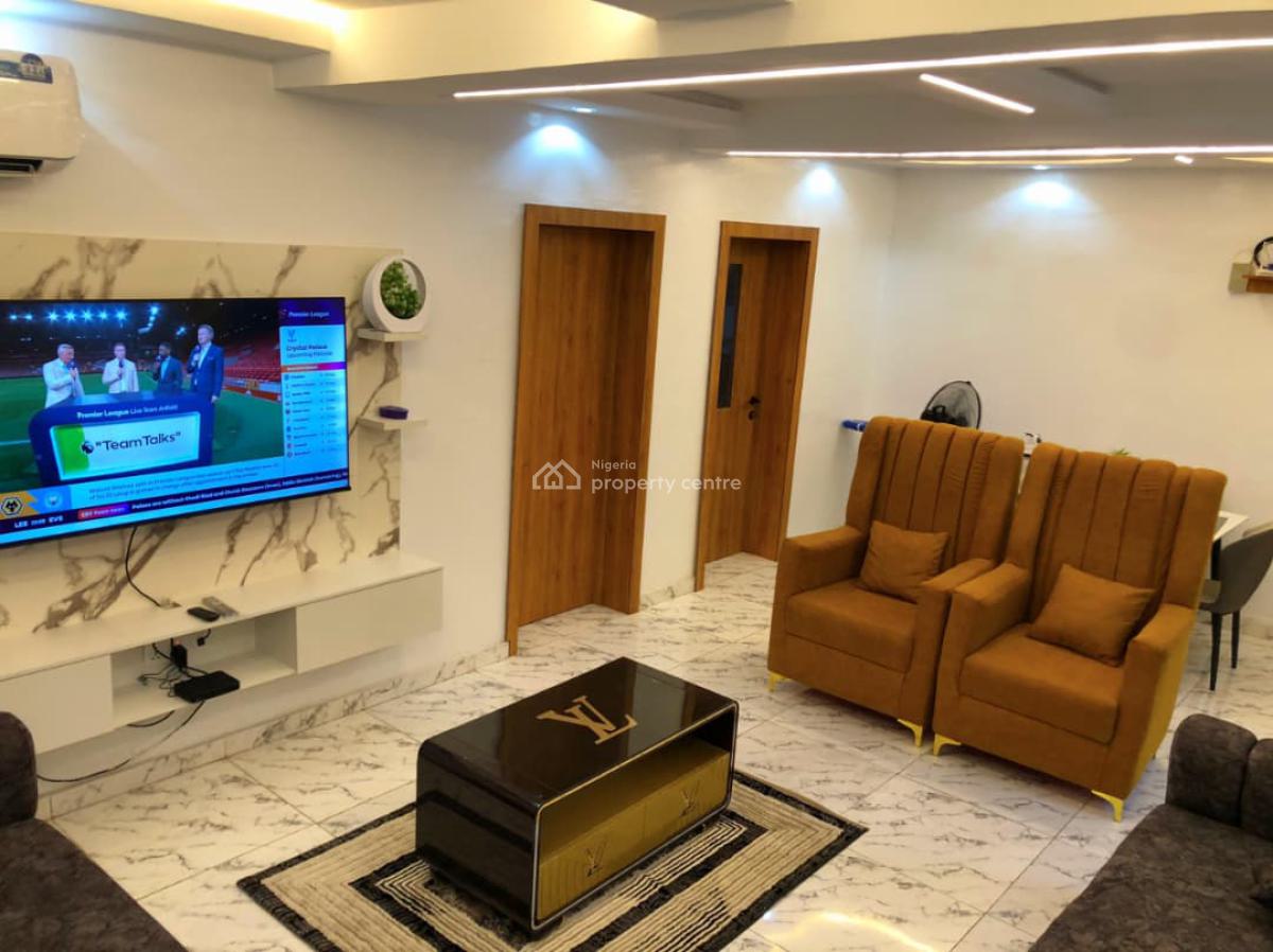 a Luxurious 3 Bedroom in an Estate, Dideolu Estate, Ogba, Ikeja, Lagos, Flat / Apartment Short Let