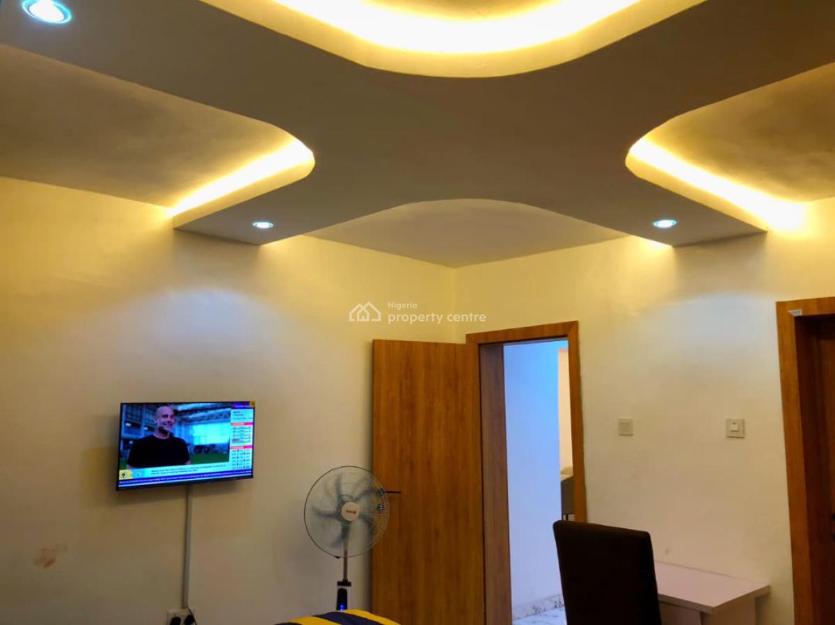 a Luxurious 3 Bedroom in an Estate, Dideolu Estate, Ogba, Ikeja, Lagos, Flat / Apartment Short Let