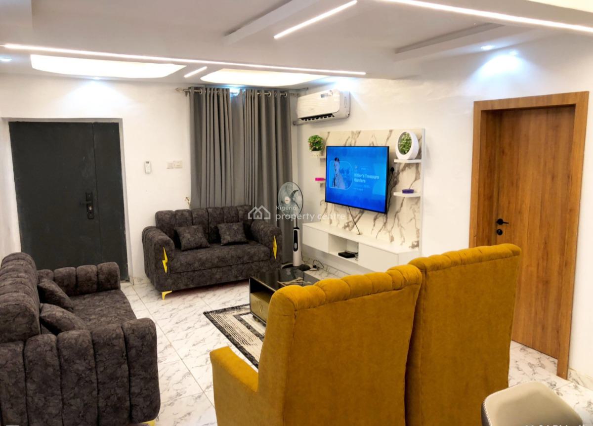 a Luxurious 3 Bedroom in an Estate, Dideolu Estate, Ogba, Ikeja, Lagos, Flat / Apartment Short Let