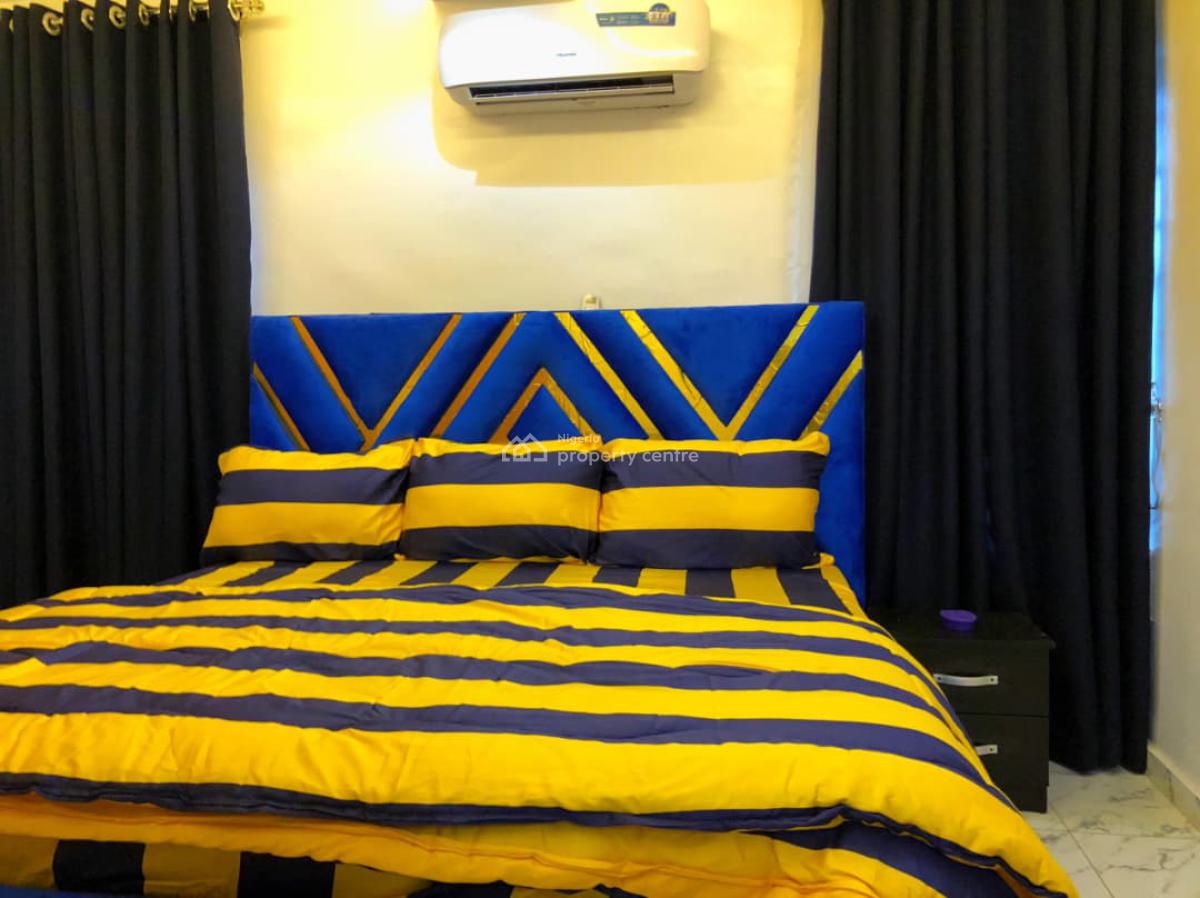 a Luxurious 3 Bedroom in an Estate, Dideolu Estate, Ogba, Ikeja, Lagos, Flat / Apartment Short Let