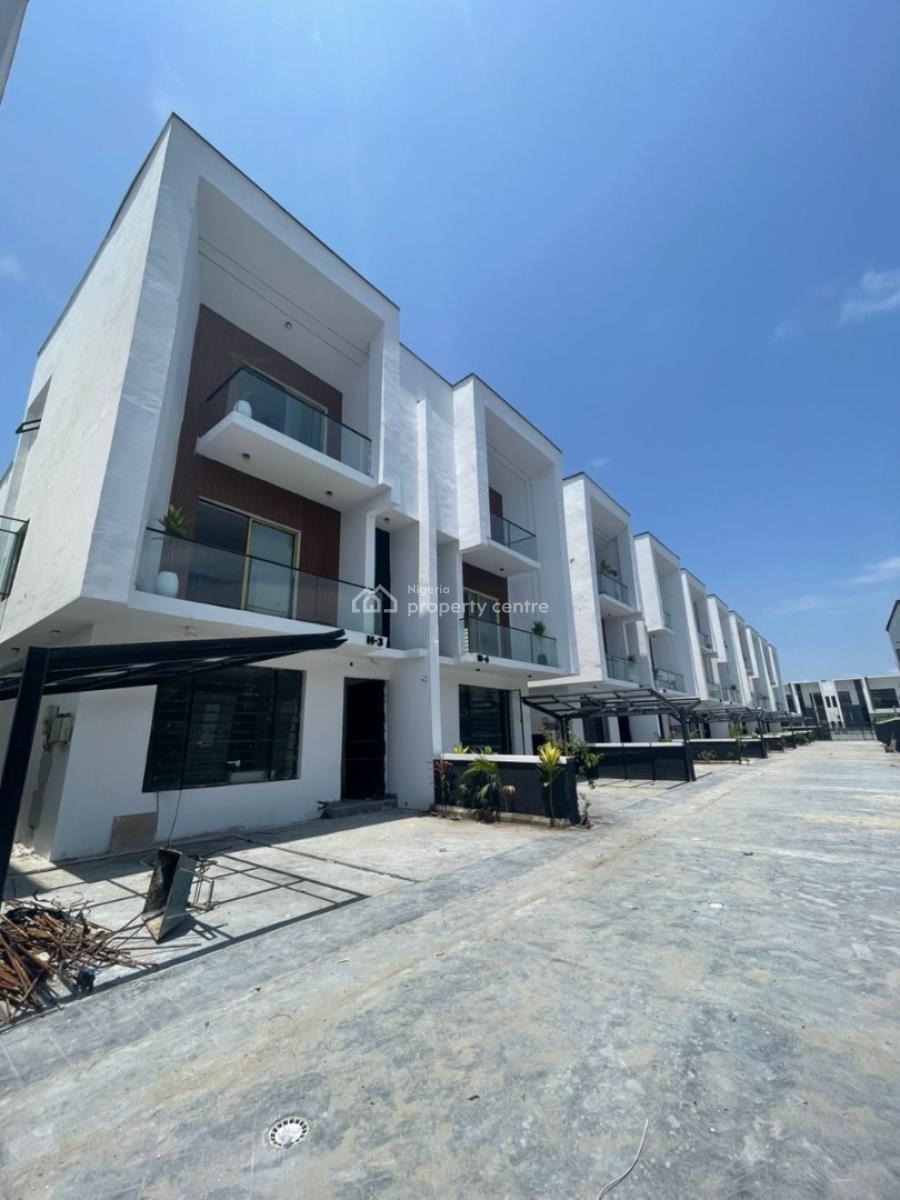 Luxurious 4 Bedroom Semi Detached Duplex with Bq on Two Storeys, Chevron Toll Gate, Orchid Road, Lekki, Lagos, Semi-detached Duplex for Sale