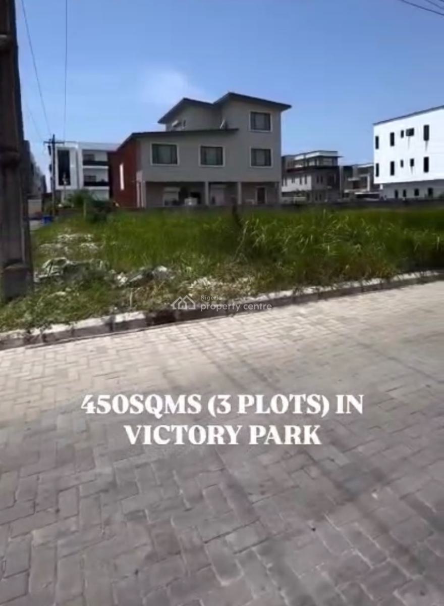 3plots of Land, Victory Park Estate, Osapa, Lekki, Lagos, Land for Sale